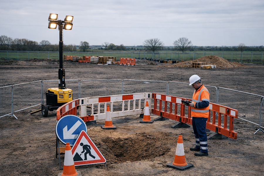 Lighting Signing Guarding Course Suffolk